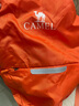 骆驼（CAMEL）轻便双肩背包骑行背包纯色折叠包户外运动休闲旅行登山包橙色 实拍图