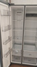美的（Midea）607升双开门对开门家用电冰箱一级能效大容量风冷无霜节能变频BCD-607WKPZM(E）家电国家补贴20% 实拍图