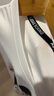 阿迪达斯 （adidas）短袖男2023夏季户外休闲运动服跑步健身速干T恤 白/黑 3XL  实拍图