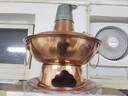 炊老爷（CHUILAOYE）铜火锅老式木炭铜火锅专用老北京碳土铜锅火锅涮羊肉鸳鸯锅具 实拍图