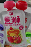 盖狮车厘子香蕉苹果果泥儿童零食袋装果汁出游便携装100g 实拍图