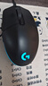 罗技（G）G102第二代游戏鼠标 RGB流光灯效鼠标 轻量化  游戏级8000DPI传感器 黑色 200-8000DPI 实拍图