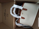蔻驰（COACH）女士拼色LEGACY 28号CARRYALL手袋真皮单肩斜挎早秋女包 B4/混合象牙白色 实拍图