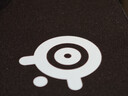 赛睿（SteelSeries）QcK Medium 游戏鼠标垫大号 鼠标垫游戏电竞 电竞fps顺滑鼠标垫 CSGO 无畏契约 M号 320*270*2mm 实拍图