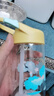 乐扣乐扣（LOCK&LOCK）儿童水杯吸管杯带锁扣tritan材质手拎学生户外运动杯子430ml黄色 实拍图