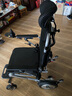 护卫神电动轮椅车老人轻便折叠旅行代步无刷智能全自动小金刚W76003 【14】升级可躺款/30安锂电池/省力电助推 搭载“专利防翻系统”/无刷电机/电磁刹车/四重减震 实拍图