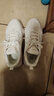 安踏关晓彤同款喵喵鞋丨休闲鞋女鞋软底革面猫爪厚底增高老爹运动鞋子 【革面】白/银-1 38 实拍图