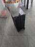 欧遥铝框行李箱男大容量铝合金密码箱次日达可登机旅行箱学生加厚皮箱 黑色【加厚加硬-箱体可坐人】 26英寸 -适用中长途【需托运】 实拍图