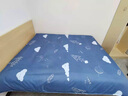 雅鹿ins风被套1.5x2米被单单件学生宿舍单人被罩磨毛被子套单套四件套 鲸鱼 150*200cm【被套单件】 实拍图