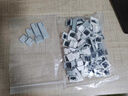 宁芝（NIZ） 宁芝蓝牙专用适配器   试轴器   pbt双色注塑键帽 机械键帽通用 68键灰白双色正刻PBT键帽（带4颗MAC增补） 实拍图