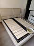 菲玛仕（freemax）【现货】意式双人床1.8米2米主卧大床头层牛皮实木床极简真皮床50 【头层小牛皮+15CM钢木排骨架】单床 1.8*2.0框架【普通款】 实拍图
