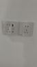 西门子（SIEMENS）插座面板 10A五孔带20W(Type A+ C)USB插座 皓彩雅白5UB26753NC01 实拍图