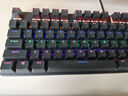 雷柏（Rapoo） V500PRO 有线背光机械键盘 104键全尺寸游戏电竞笔记本电脑多媒体办公吃鸡全键无冲键盘 黑轴 实拍图