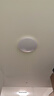 雷士照明led吸顶灯简约现代圆形卧室入户玄关灯走廊过道灯阳台灯 【月白】12瓦 白光-直径26cm 实拍图