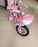 永久儿童自行车3-8岁小孩脚踏单车宝宝中大童女孩公主款童车 【黑胎-折叠】小猫粉+护具礼包 16寸 实拍图