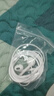 纽曼（Newmine）NM-LK06 半入耳式线控有线耳机 手机耳机 音乐耳机 3.5mm接口 电脑笔记本手机适用 白色 实拍图