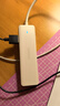 绿联USB3.0扩展器 扩展坞高速4口分线器 拓展电脑多接口HUB集线器 转换转接头延长线 0.15米 奶茶色 实拍图