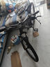 喜德盛（xds）26款山地自行车成人黑客380黑客350黑客500黑客700男士学生上班女 黑银15.5寸【黑客350】 实拍图