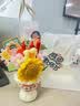 花诗漫教师节礼物女老师实用小礼品手工DIY针织花束摆件含礼袋贺卡节庆 【葵心向日】向日葵+针织花束+红笔+礼袋 实拍图