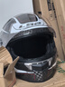 LS2摩托车头盔12K超轻碳纤维全盔蓝牙槽机车安全帽四季FF396 12K白频率（单镜片） 3XL（建议62-63头围） 实拍图