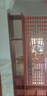 徐艺木业新中式入户屏风隔断客厅简约现代双面实木置物架正对大门遮挡玄关 福泽有余侧柜带门款220*90cm 实拍图