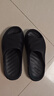 回力运动拖鞋男防滑eva家居凉鞋外穿厚底沙滩鞋SDJ-0506 黑色  44-45  实拍图