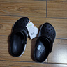 CROCS卡骆驰贝雅卡骆班|205089 黑色/白色-066 36/37(220mm)  实拍图