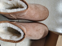环球厚底雪地靴女款2025新款冬季爆款皮毛一体户外保暖加绒加厚棉鞋女 实拍图