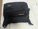 威纳登单肩包大容量防泼水耐磨背包多口袋做生意包休闲男士斜挎包 黑色 实拍图