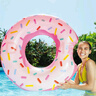 INTEX 56265成人甜甜圈游泳圈巧克力腋下圈加大加厚救生圈海边戏水 实拍图