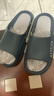 回力居家男士拖鞋室外穿四季防滑臭沙滩凉拖鞋HL02331蓝灰色40-41码 实拍图