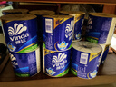 维达（Vinda）有芯卷纸 蓝色经典4层160克*27卷 厚韧耐用 卫生纸卷筒纸纸巾整箱 实拍图