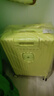 袋鼠多功能行李箱前置开口大容量旅行箱万向轮拉杆箱学生结实耐用皮箱 柠檬黄【前开口+多功能】 24英寸 【中途1~4天出行】 实拍图