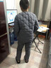 G.DUCKKIDS儿童羽绒内胆两件套儿童学生校服神器内穿男女童中大童5-16岁女孩 藏青男童 绣花蜜蜂款 140 图片是深灰色  实物是藏青色 实拍图