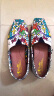 汤姆斯新款女鞋韩版潮低帮涂鸦帆布鞋套脚懒人鞋子TM631105W 白色 37 实拍图
