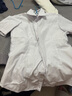 匆蒙2025白色衬衫女内搭春夏亲肤透气抗皱职业装商务休闲面试工服修身 实拍图