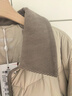 坦博尔羽绒服女短款翻领韩版宽松女士灯芯绒外套TD236266 奶茶棕 160  实拍图