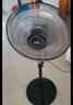 美的（Midea）【金属铝片】工业电风扇/飓风落地扇/空气通风金属扇/牛角扇/立式电风扇/大风力宿舍扇 FES45-20A 实拍图