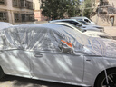 仟禧羊 半罩车衣防雪防霜冻夏汽车防雨罩冰雹防晒隔热遮阳伞四季用车罩 其他车型下单留言备注 奥迪A6LA4LA3Q3Q5Q5LQ2LQ7 实拍图