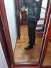 罗蒙（ROMON）羽绒冲锋休闲裤男款加厚外穿三防东北哈尔滨冬季零下度防寒加绒 男-黑色(束口) XL 实拍图