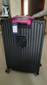 DULA行李箱高颜值带杯架多功能男拉杆箱女旅行箱密码箱子潮黑玫26英寸 实拍图