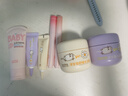 润本（RUNBEN）有颜色的儿童润唇膏2g*2(鲜樱桃+元气柚) 一瓶两用美护合一 实拍图