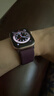Apple/苹果 Watch Series 10 智能手表GPS款42毫米玫瑰金色铝金属表壳梅子色回环式运动表带MX1X3CH/B 实拍图