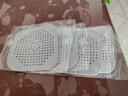 水槽堵塞神器地漏浴室头发过滤器厨房下水道防堵毛发过滤网卫生间 灰色 4片 实拍图