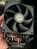 超频3红海H4炫彩 黑色CPU风冷散热器（4热管/PWM风扇/支持12/13代1700/AM4/AM5/133mm高度） 实拍图
