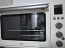 美的（Midea）【国家补贴】家用多功能风炉电烤箱 40L大容量/四面搪瓷/热风循环/空气炸锅烤箱一体机PT4012W二代 实拍图