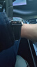 威千图适用华为手表表带真皮GT6/6pro/GT5/5pro/Watch5/4/4pro/3/3pro/GT4/3/2运动表带腕带男【黑色】 实拍图