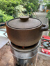 荥匠人荥经砂锅煲汤炖汤家用砂锅无釉砂锅汤锅炖肉熬粥煲老式传统土砂锅 古法精烧（2-5人） 4.5L 实拍图