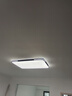 仕匠客厅大灯现代简约大气新款超薄led吸顶灯家用大厅灯具中山卧室灯 90*60cm-三色-96*2瓦（黑框） 实拍图
