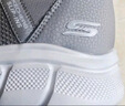 斯凯奇（Skechers）闪穿鞋男鞋春季休闲健步鞋一脚蹬运动鞋百搭软底布鞋118306 实拍图